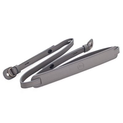  Leather Strap, Cement Grey