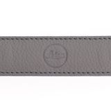 14659 - Leather Strap, Cement Grey