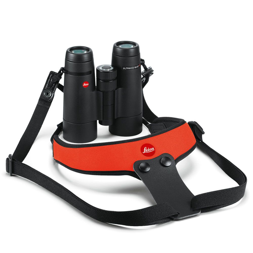 Leica Binocular Sport Strap Neoprene juicy orange