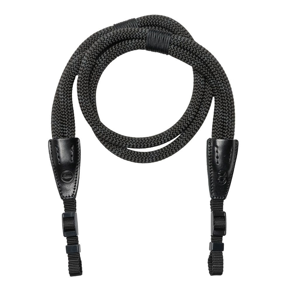 Leica Store Double Rope Strap, night, 126cm with Nylone Belt Straps