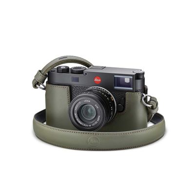  Carry strap leather M11, olive green